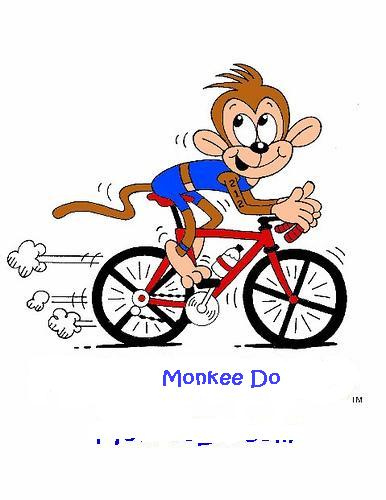  with a tennis pro and an IronMan triathlete to create cartoon monkeys.